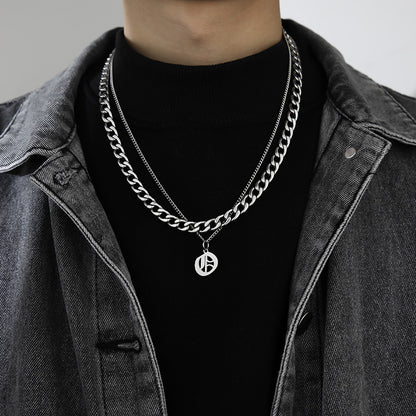 Letter Pendant Necklace