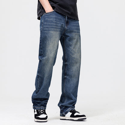 Washed Denim Jeans
