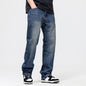 Washed Denim Jeans