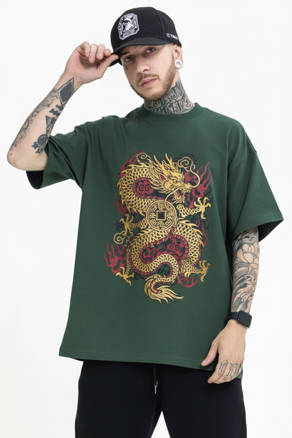 Dragon Graphic Tee - Front View