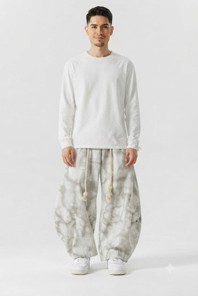 Cloud Wash Oversized Sweatpants