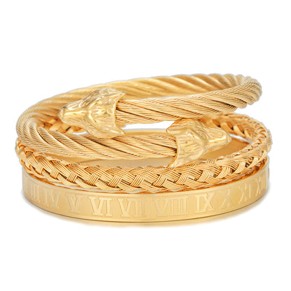 Roman Rope Bracelet Set