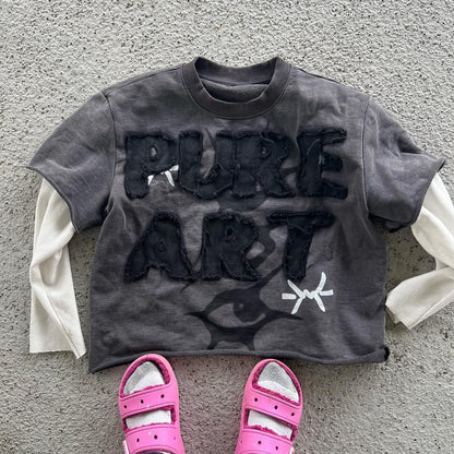 Layered Graphic Long Sleeve