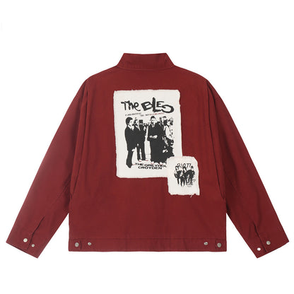 Vintage Snapshot Zip Jacket