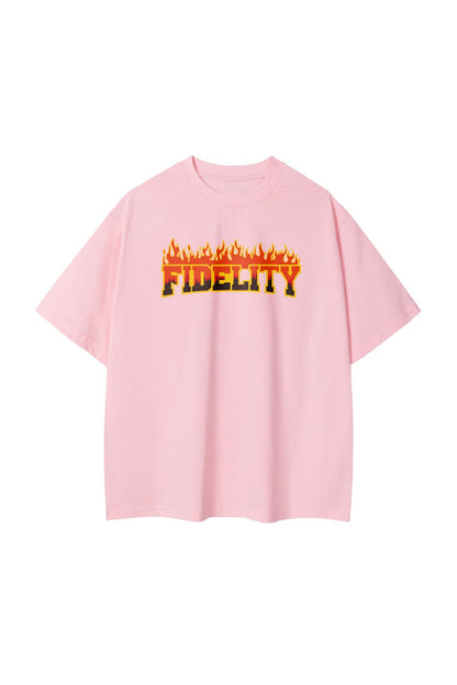 Flame Pure Cotton Casual Tee