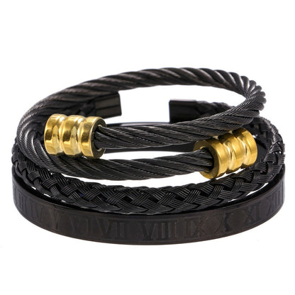 Roman Rope Bracelet Set