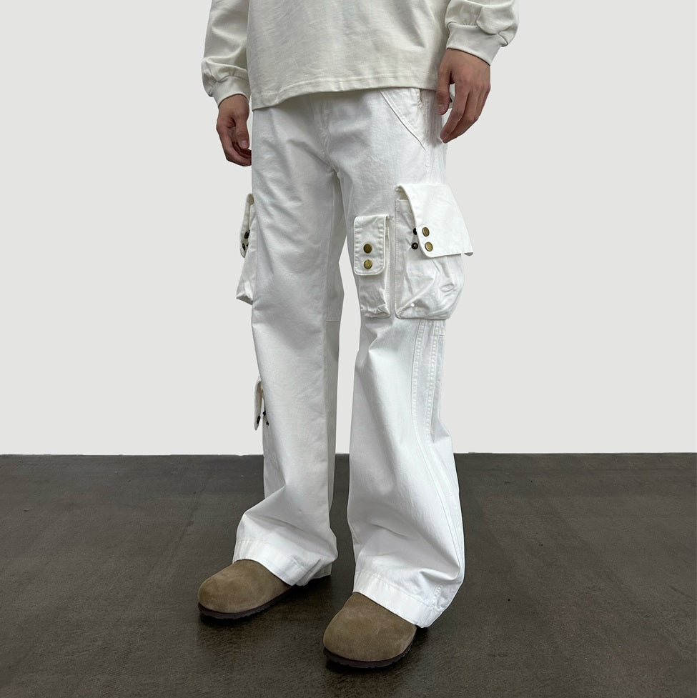 Retro Multi-Pocket Cargo Pants