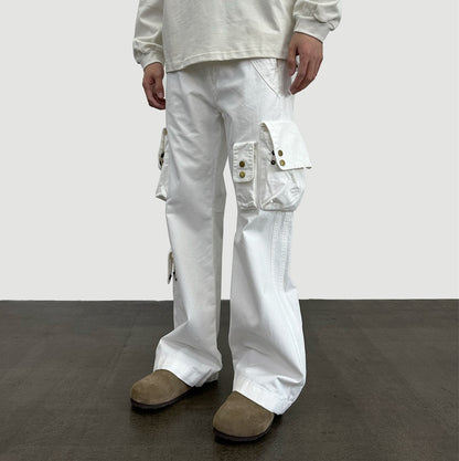 Retro Multi-Pocket Cargo Pants