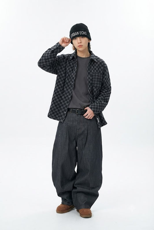 Fashion Personality Wide Leg Jeans
