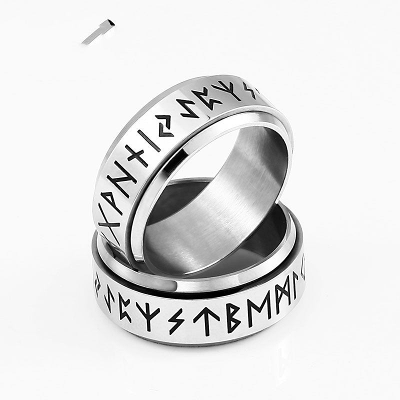 Titanium Steel Rotatable Ring