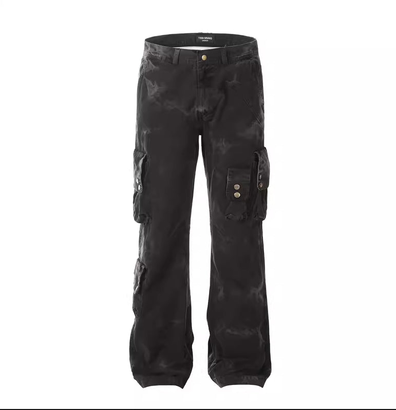 Retro Multi-Pocket Cargo Pants