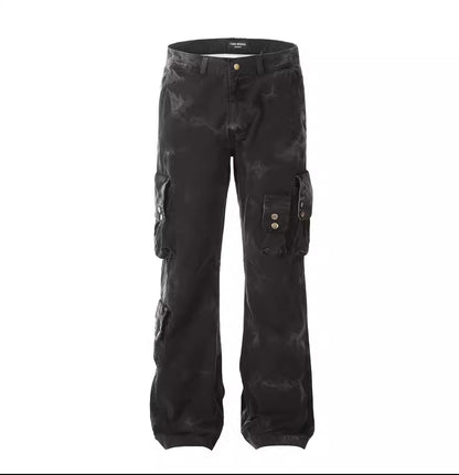 Retro Multi-Pocket Cargo Pants