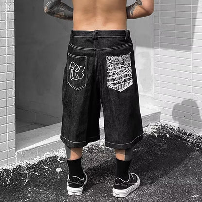 Loose-Fit West Coast Denim Shorts