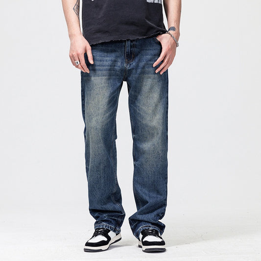 Washed Denim Jeans