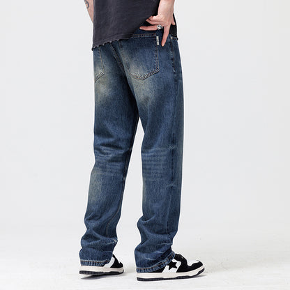 Washed Denim Jeans