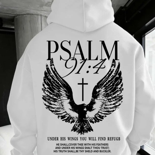 Loose Hooded Sweatshirt