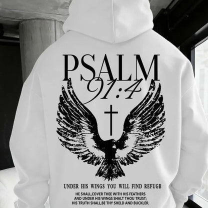 Loose Hooded Sweatshirt