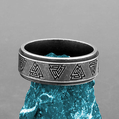 Rune Band Ring