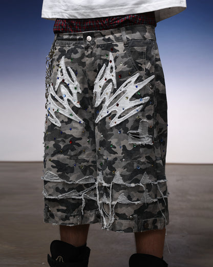 Urban Camo Tactical Jorts