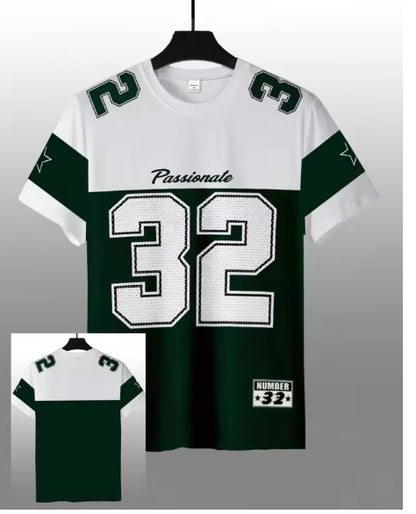digital print casual sports t-shirt
