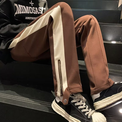 Side Stripe Straight Pants