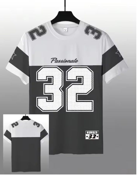 digital print casual sports t-shirt