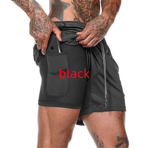 Pocket Compression Shorts front view