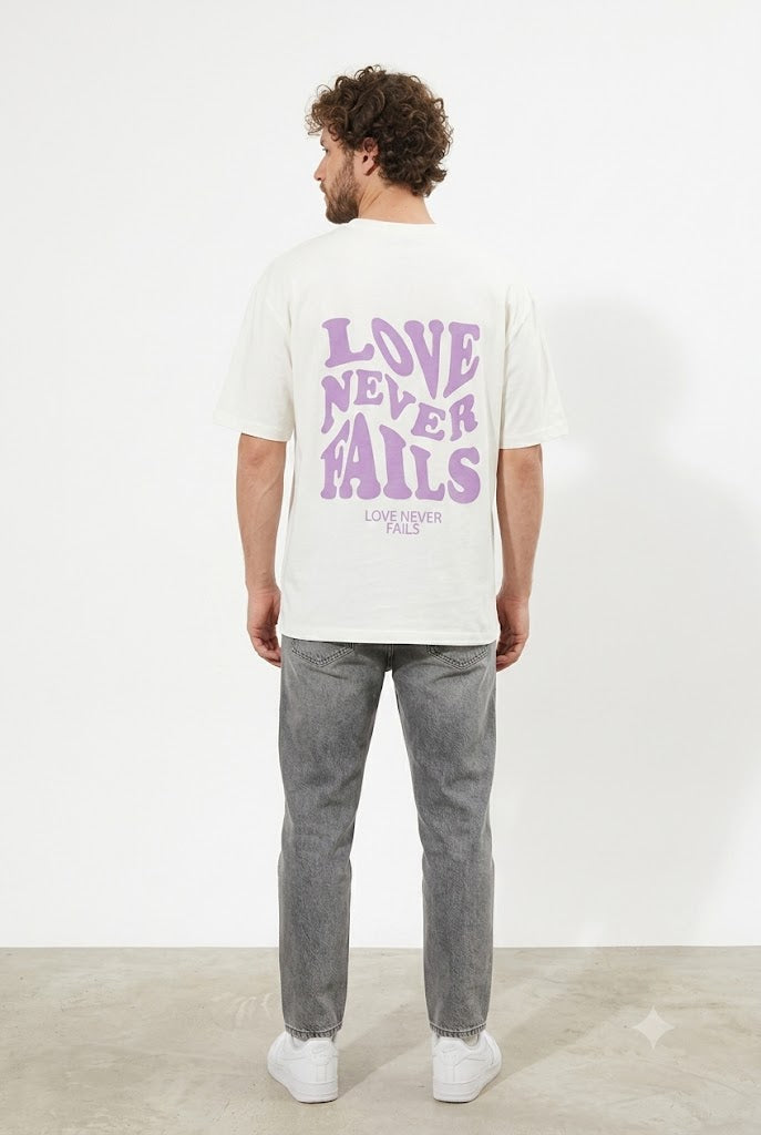 Love Never Fails Cotton Tee
