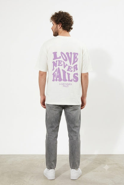 Love Never Fails Cotton Tee