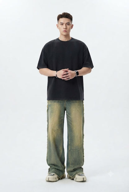 Washed Loose Fit Jeans