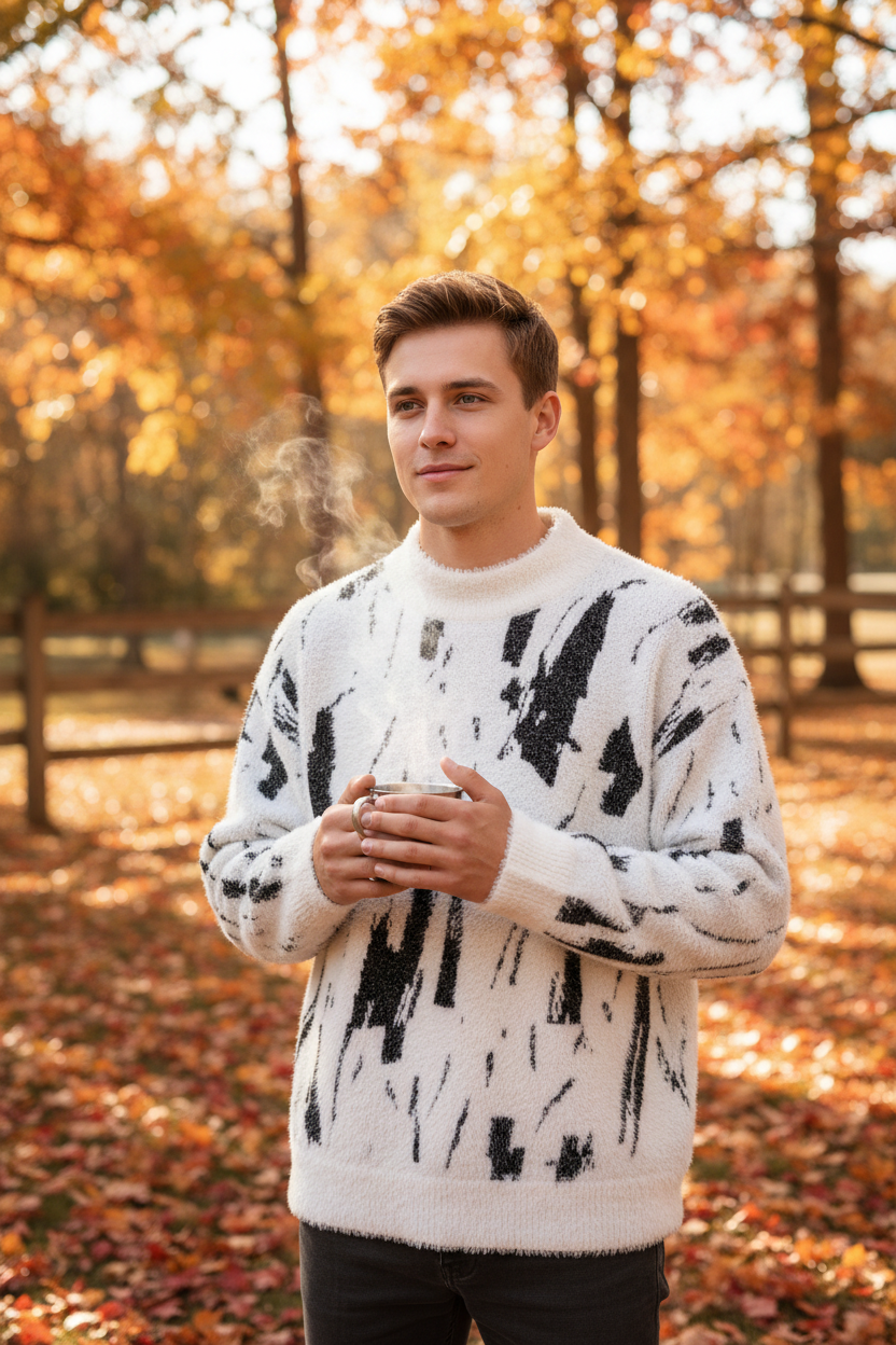 Fleece-Lined Sweater - Lifestyle