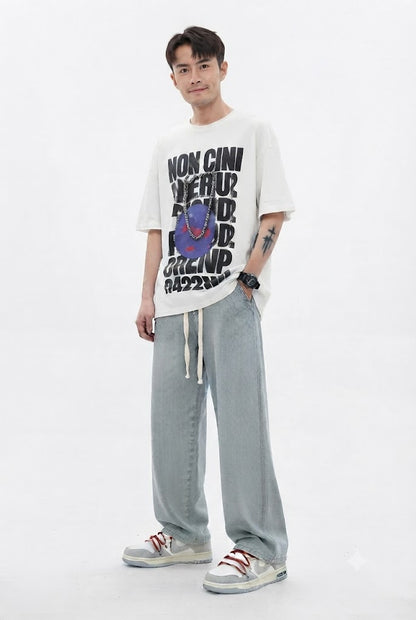 Loose Straight Jeans