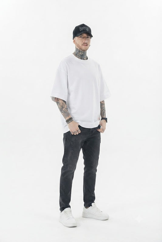 High Street Loose Cotton Tee Novien Apparel