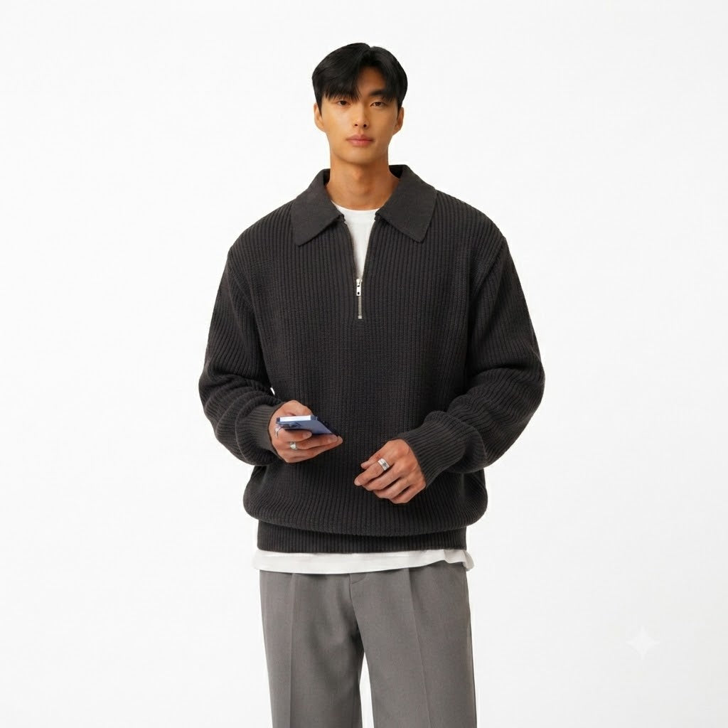 Essential Knit Quarter Zip