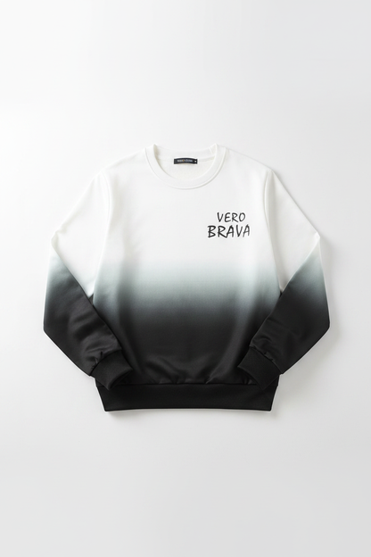 Gradient Crewneck Sweatshirt - Flat Lay