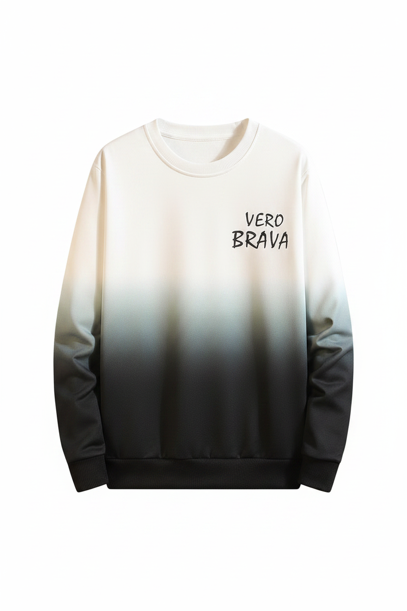 Gradient Crewneck Sweatshirt - Front View