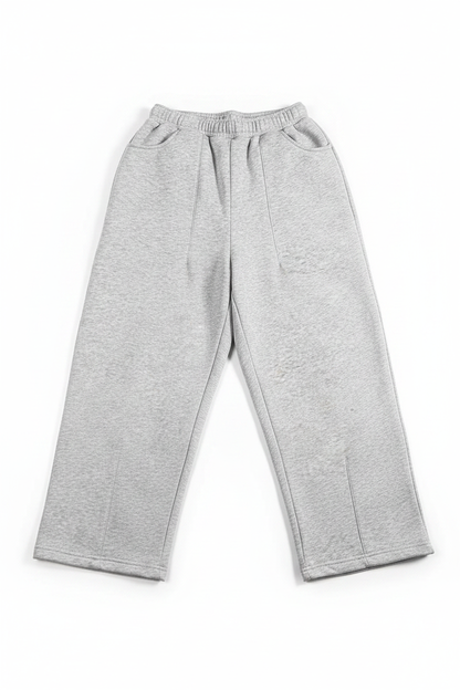 Heavyweight Wide Leg Sweatpants - Flat Lay