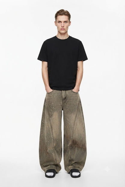 Retro Washed Smoky Jeans