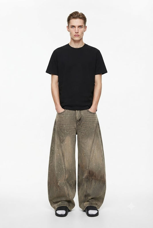 Retro Washed Smoky Jeans