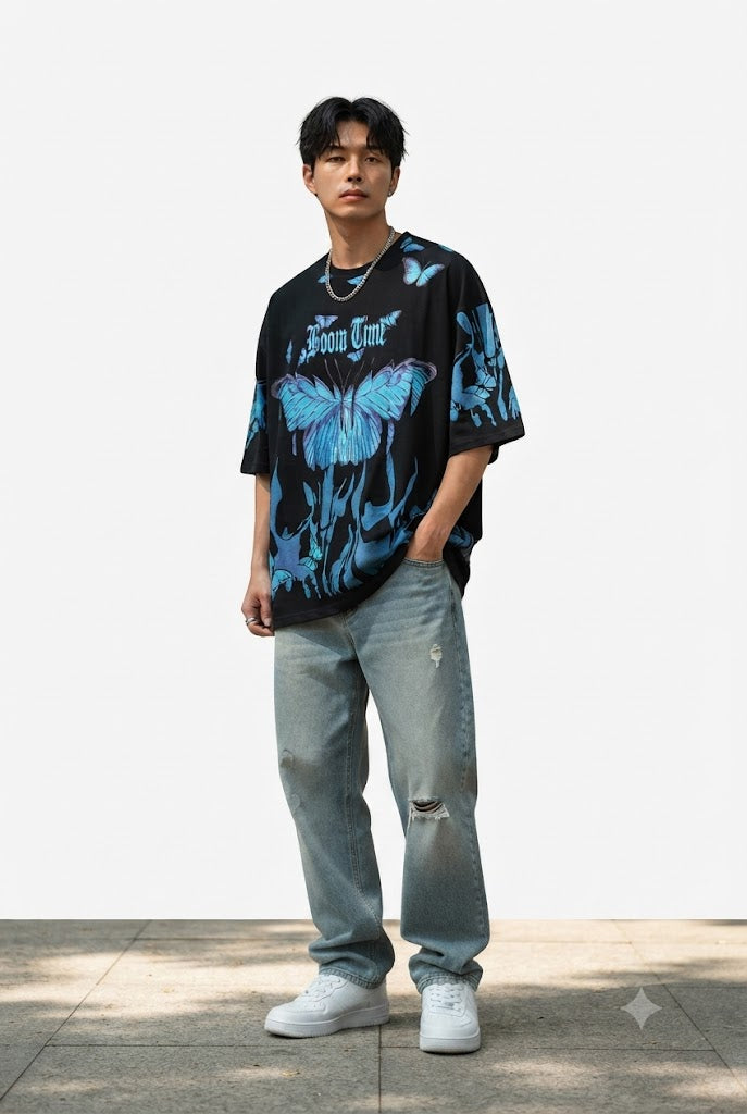 Butterfly Print Tee
