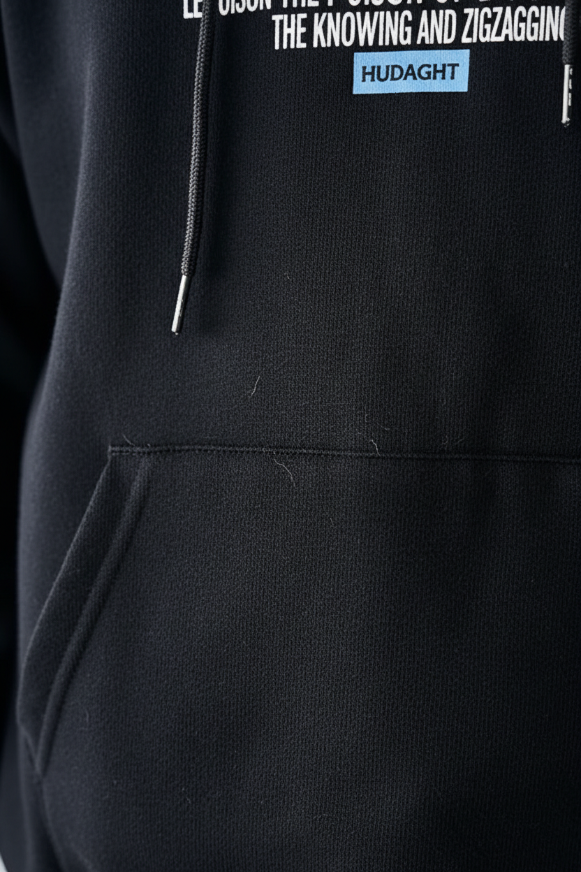 Japanese Graphic Hoodie - Detail Shot