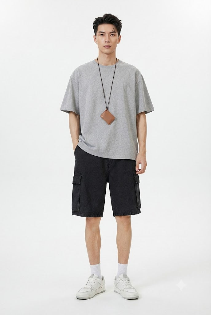Cargo Denim Shorts Novien Apparel