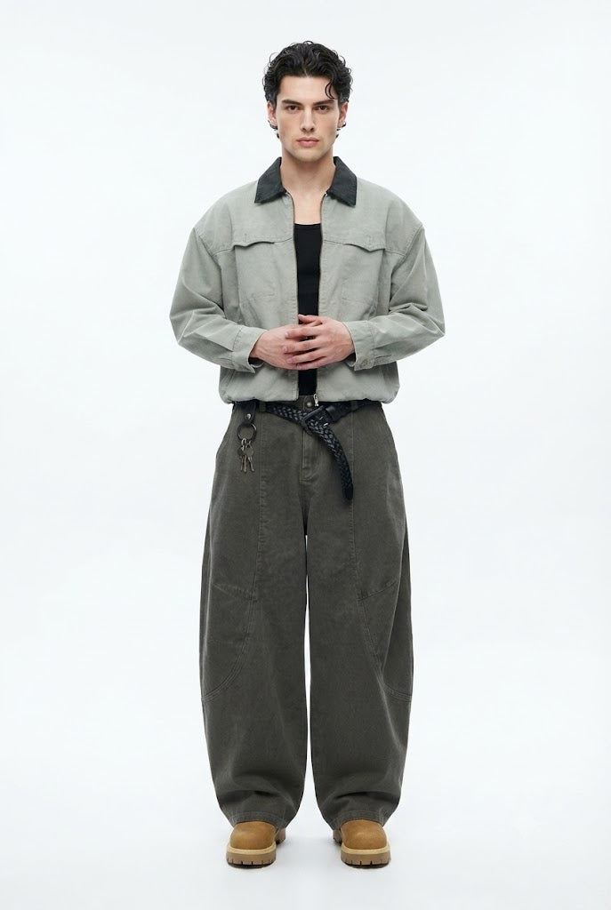 Vintage Bootcut Jeans Classic Retro Denim