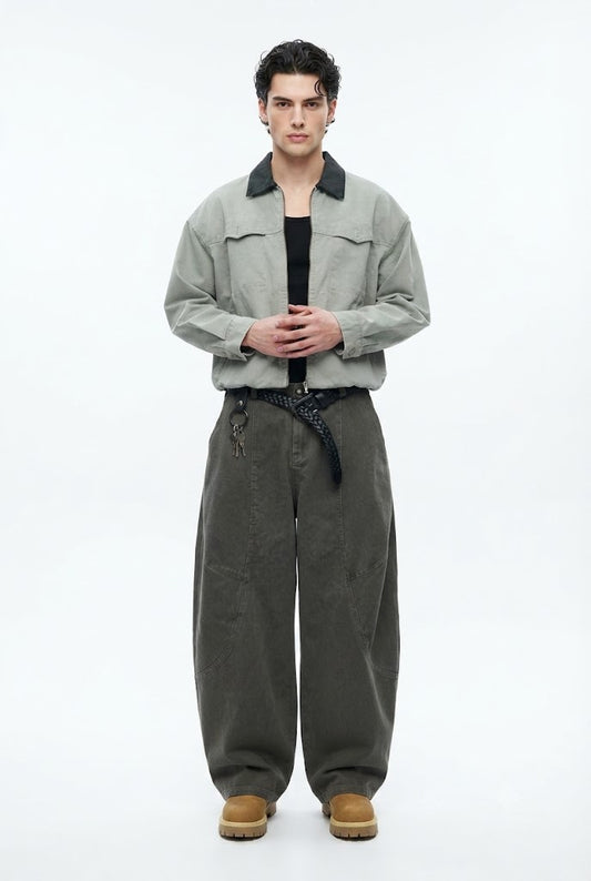 Vintage Bootcut Jeans Classic Retro Denim