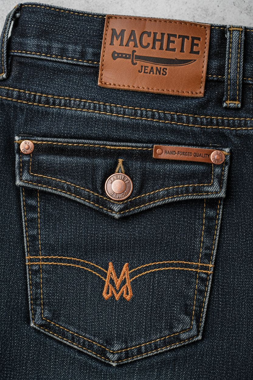 Machete Jeans - Close-Up Detail