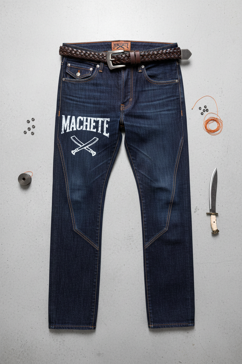Machete Jeans - Flat Lay