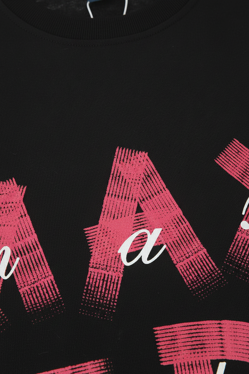 Max Depy Loose Tee - Detail Shot