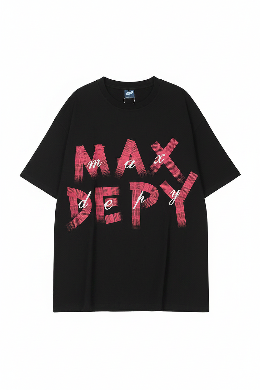 Max Depy Loose Tee - Flat Lay