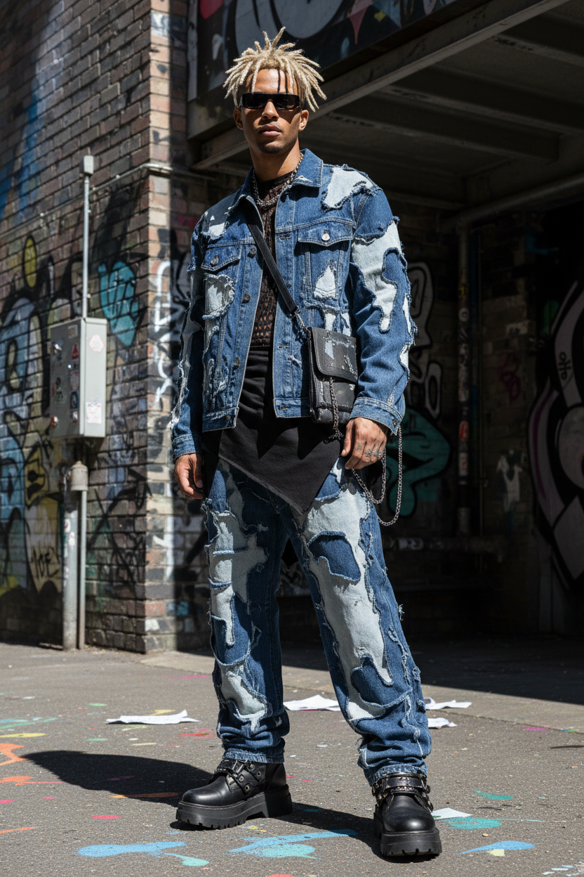 Melt Patch Denim - Lifestyle