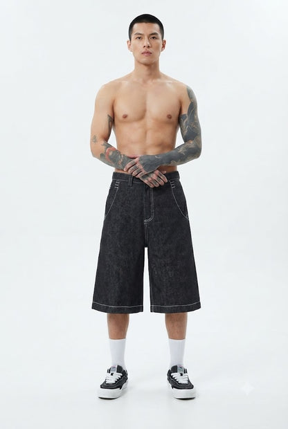 Loose-Fit West Coast Denim Shorts